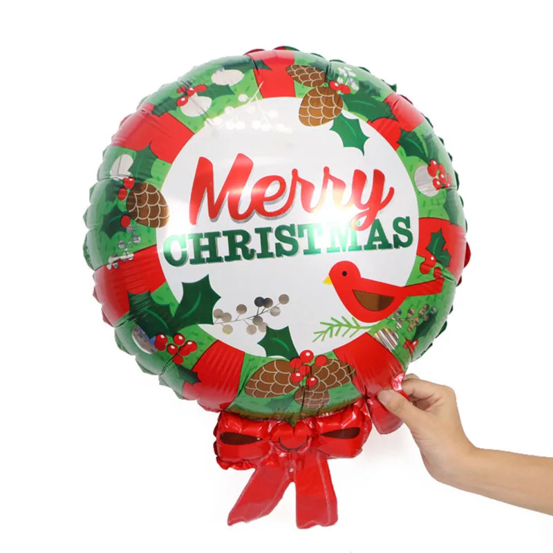 Veselé Vianoce Fóliové Balóny, Nafukovacie Hélium Vianočné Ozdoby Deti hračky, Vianočné Dekorácie pre Domov 1 kus - 1
