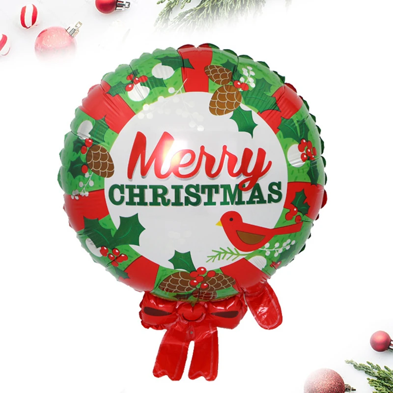 Veselé Vianoce Fóliové Balóny, Nafukovacie Hélium Vianočné Ozdoby Deti hračky, Vianočné Dekorácie pre Domov 1 kus - 2